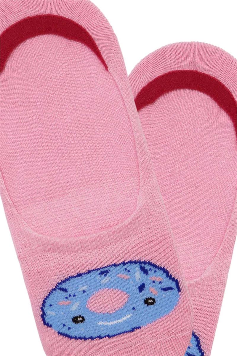 DESSERT PATTERNED GIRLS NO SHOW SOCKS