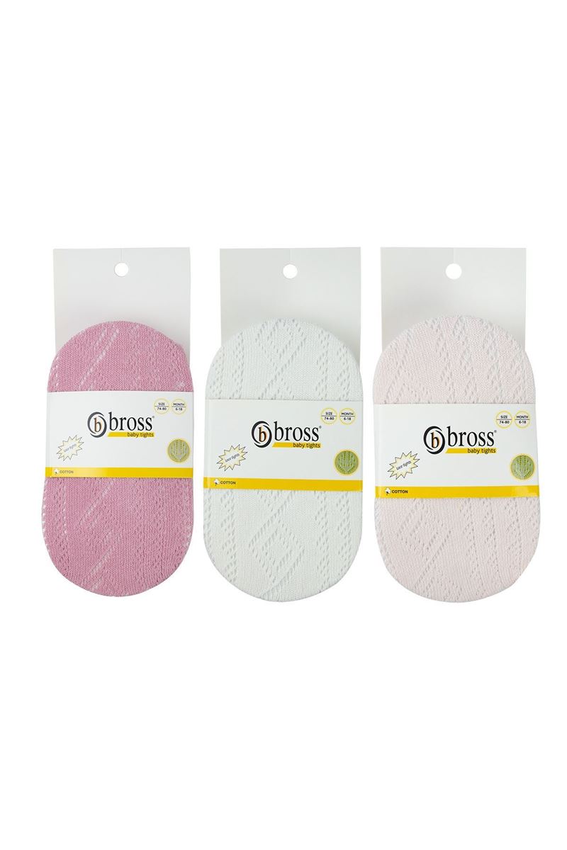 NET PATTERNED BABY GIRLS TIGHTS