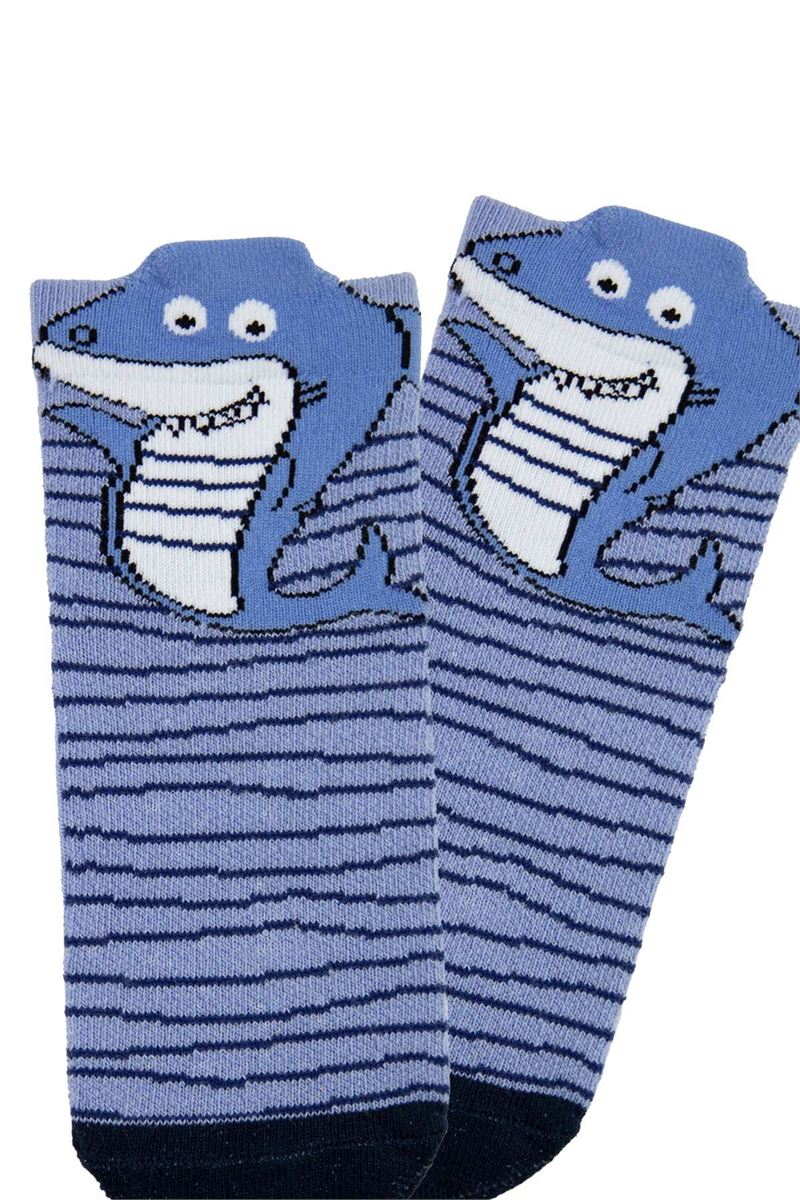 3D SHARK BOY SOCKS