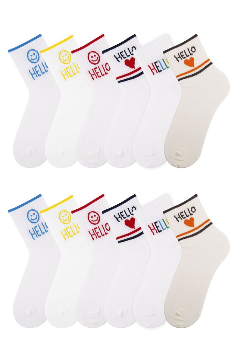 HELLO WOMEN SPORTS SOCKET