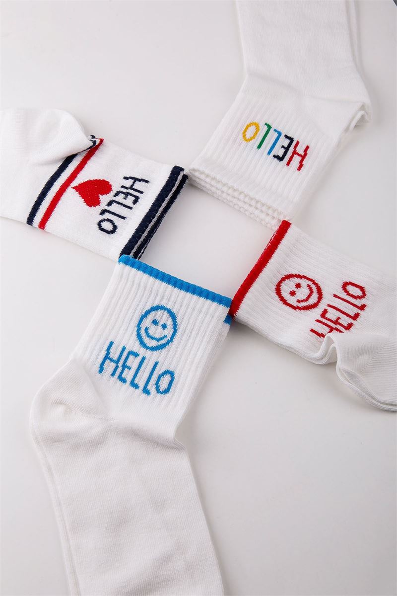 HELLO WOMEN SPORTS SOCKET
