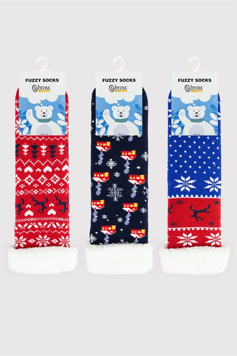 BOYS FUZZY SOCKS