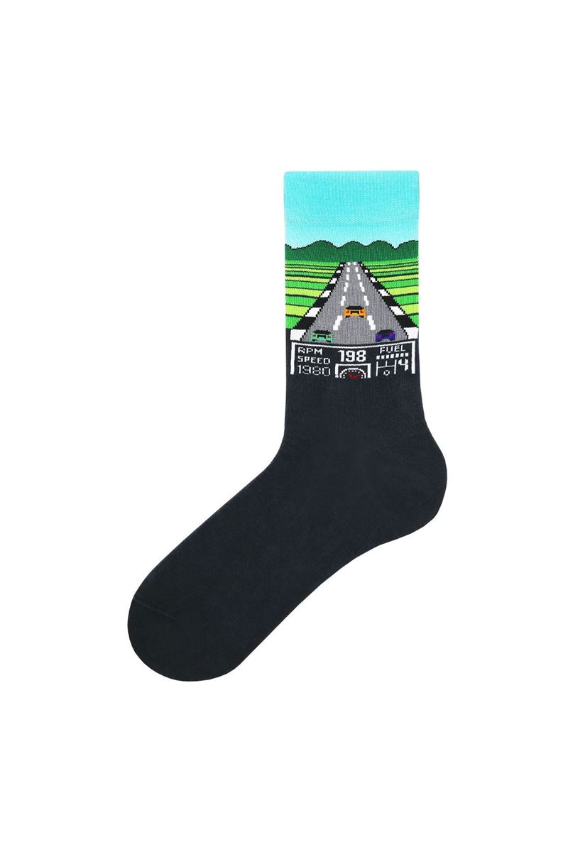 TETRIS THEMED TEENAGE + MENS SOCKS ( MODEL-4)